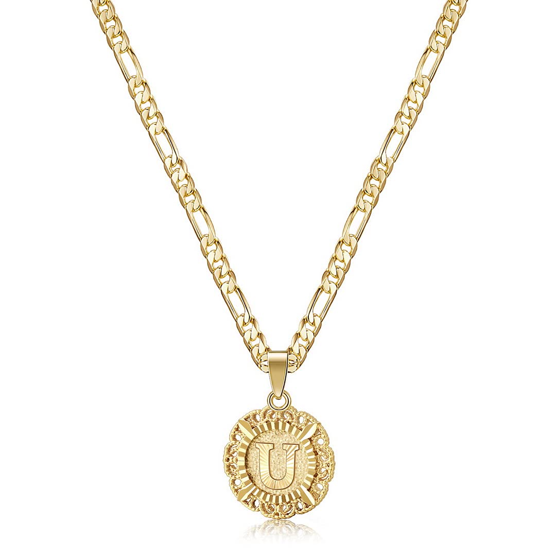 KissYan Initial Necklaces for Women
