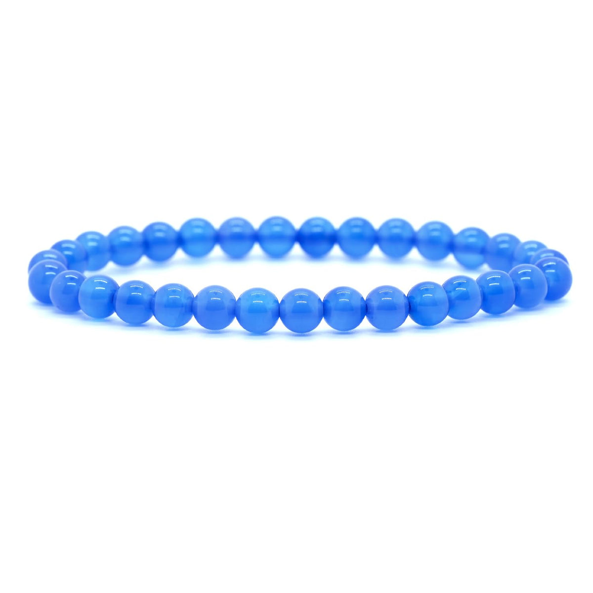 Angelstones Gemstones 6mm Round Beads Healing Crystal Bracelet for women