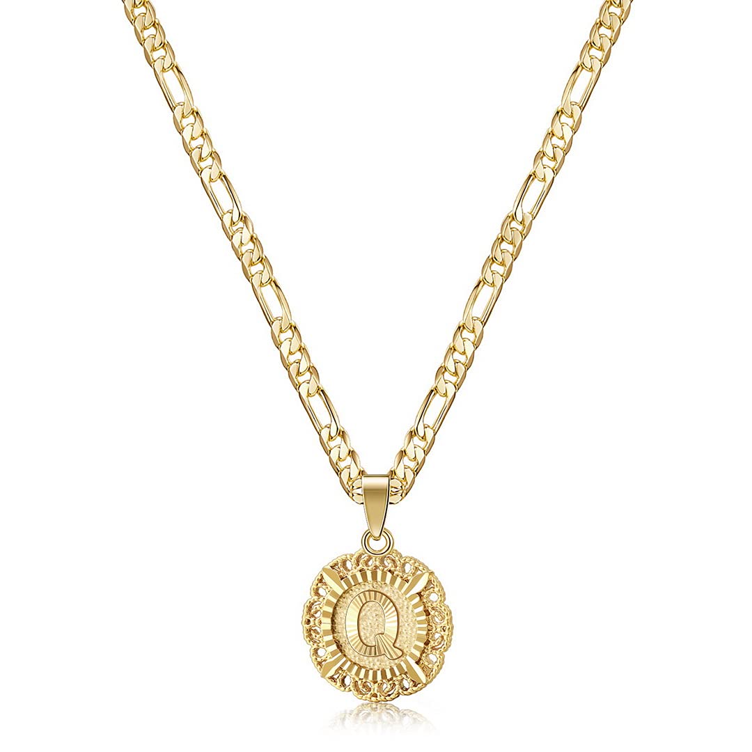 KissYan Initial Necklaces for Women