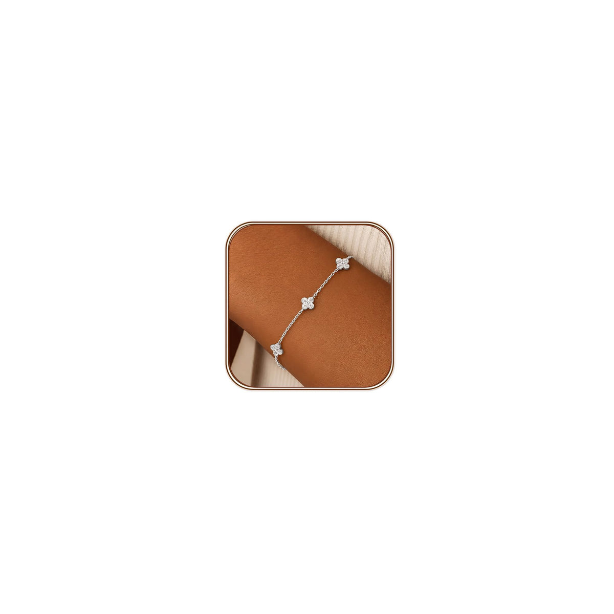 Dainty Silver Gold Bracelets for Women Trendy Non Tarnish Jewelry