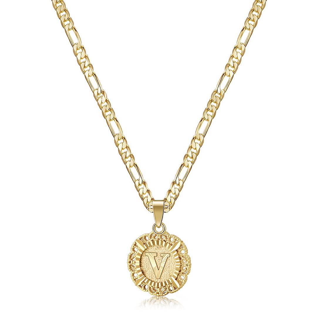 KissYan Initial Necklaces for Women