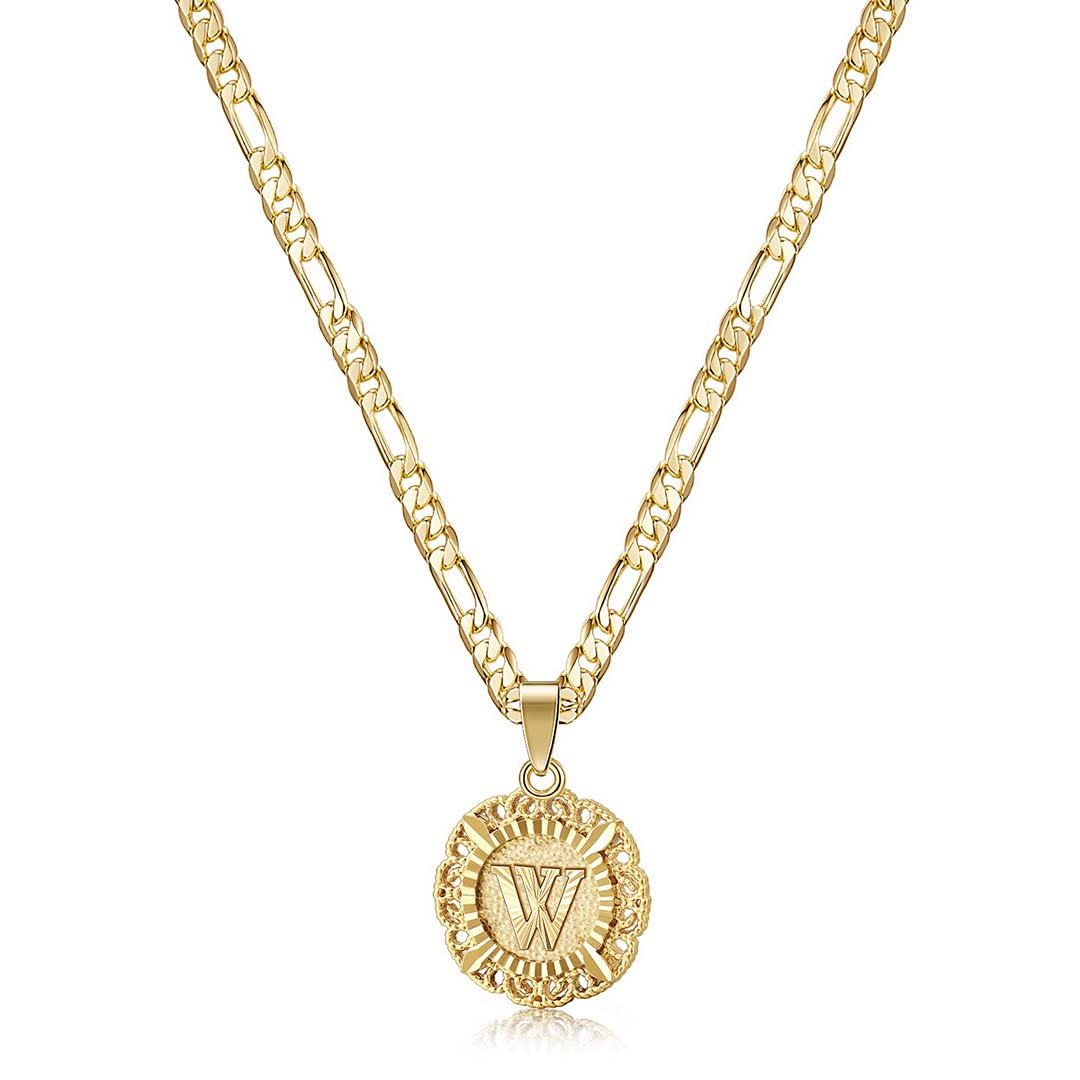 KissYan Initial Necklaces for Women