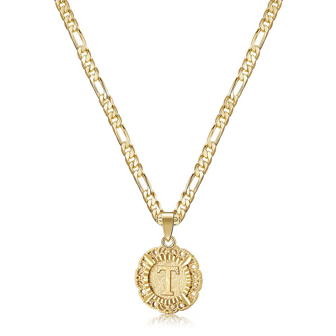 KissYan Initial Necklaces for Women