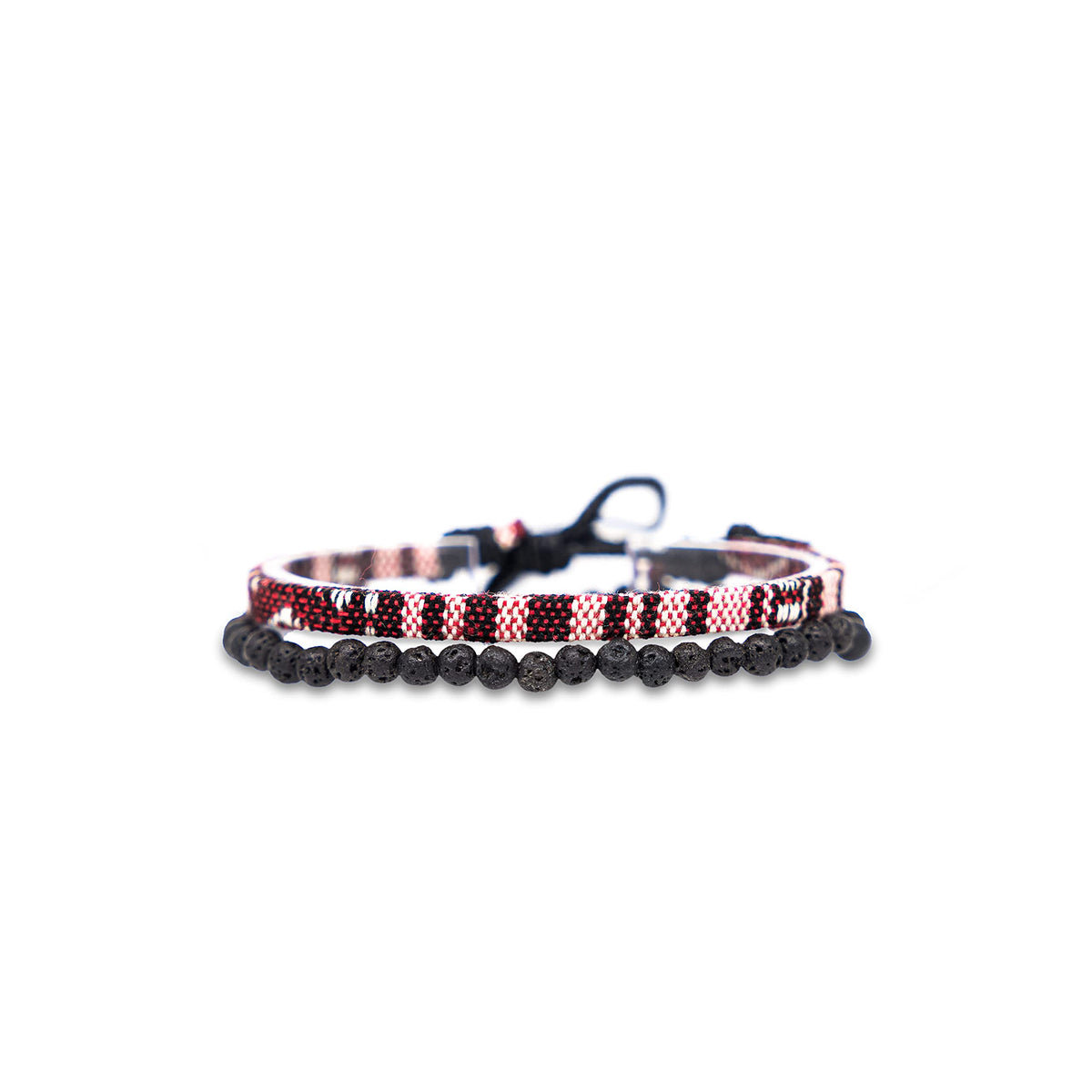 Made by Nami 2 Pcs Boho Surfer Bracelets for Men and Women Waterproof and Adjustable Beach Bracelets for Men and Women Set of 2 Beaded & Braided