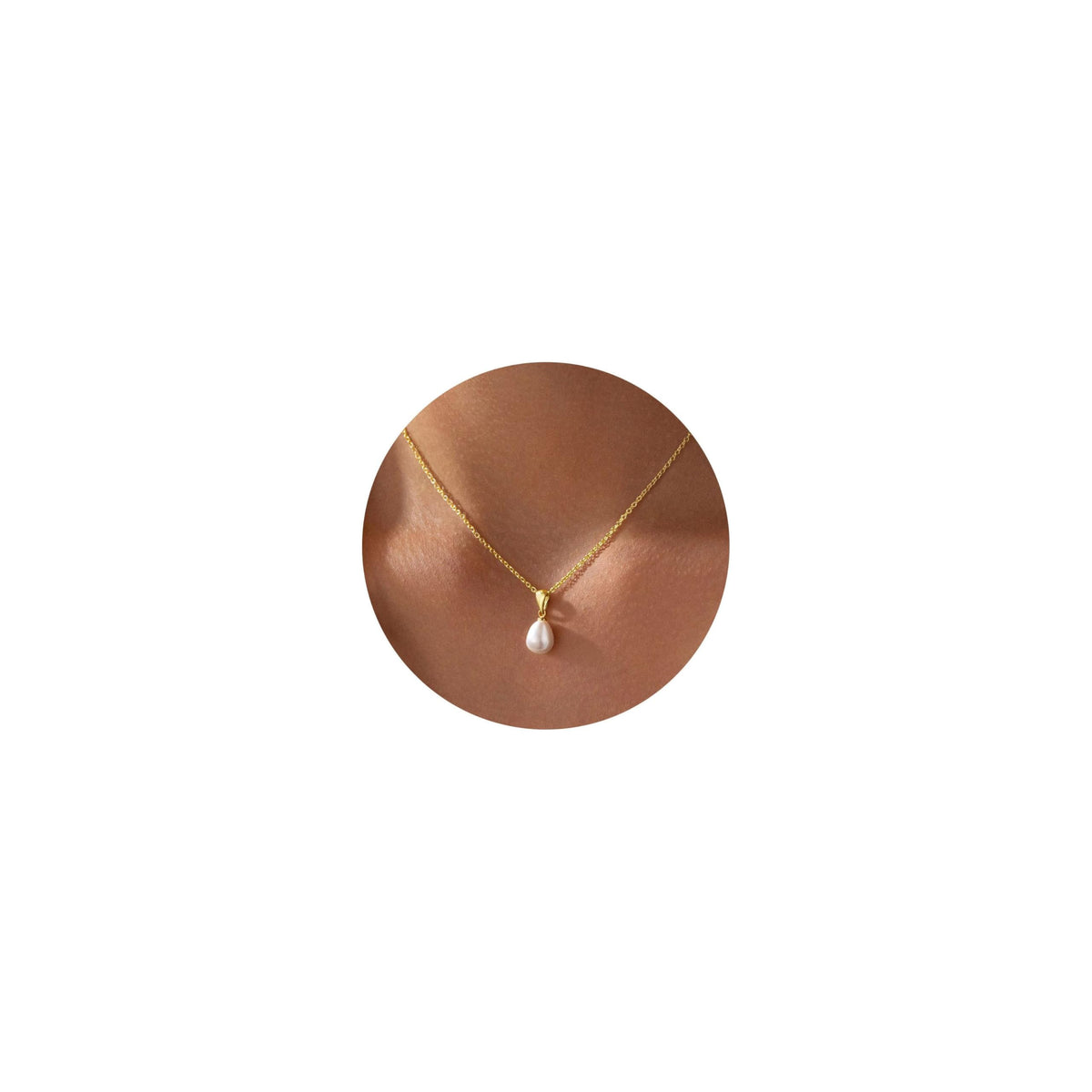 Yoosteel Gold Pearl Necklaces for Women, 14K Gold Plated Pearl Jewelry