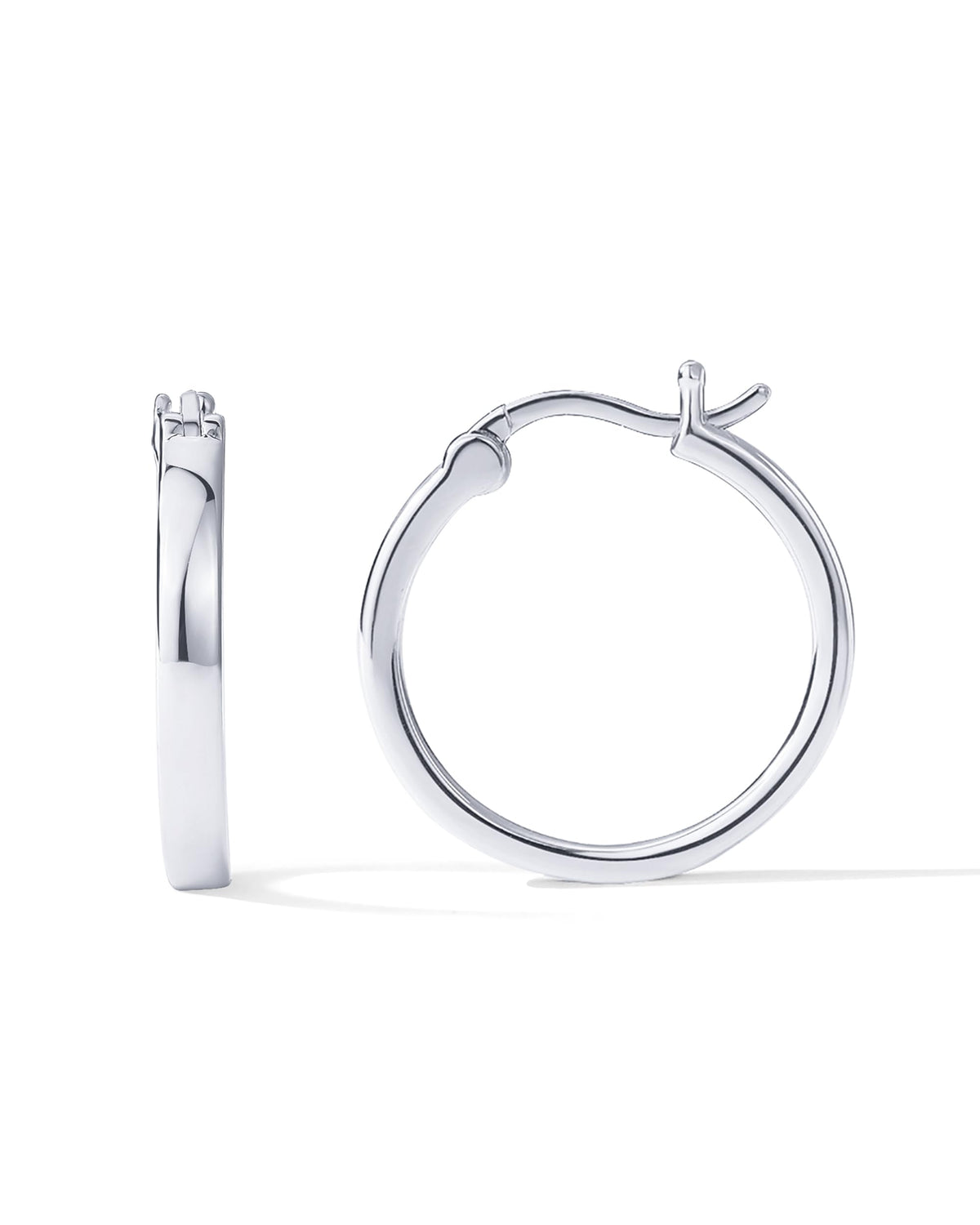 PAVOI Gold Hoop Earrings for Women, 14K Gold Plated Lightweight Hoops