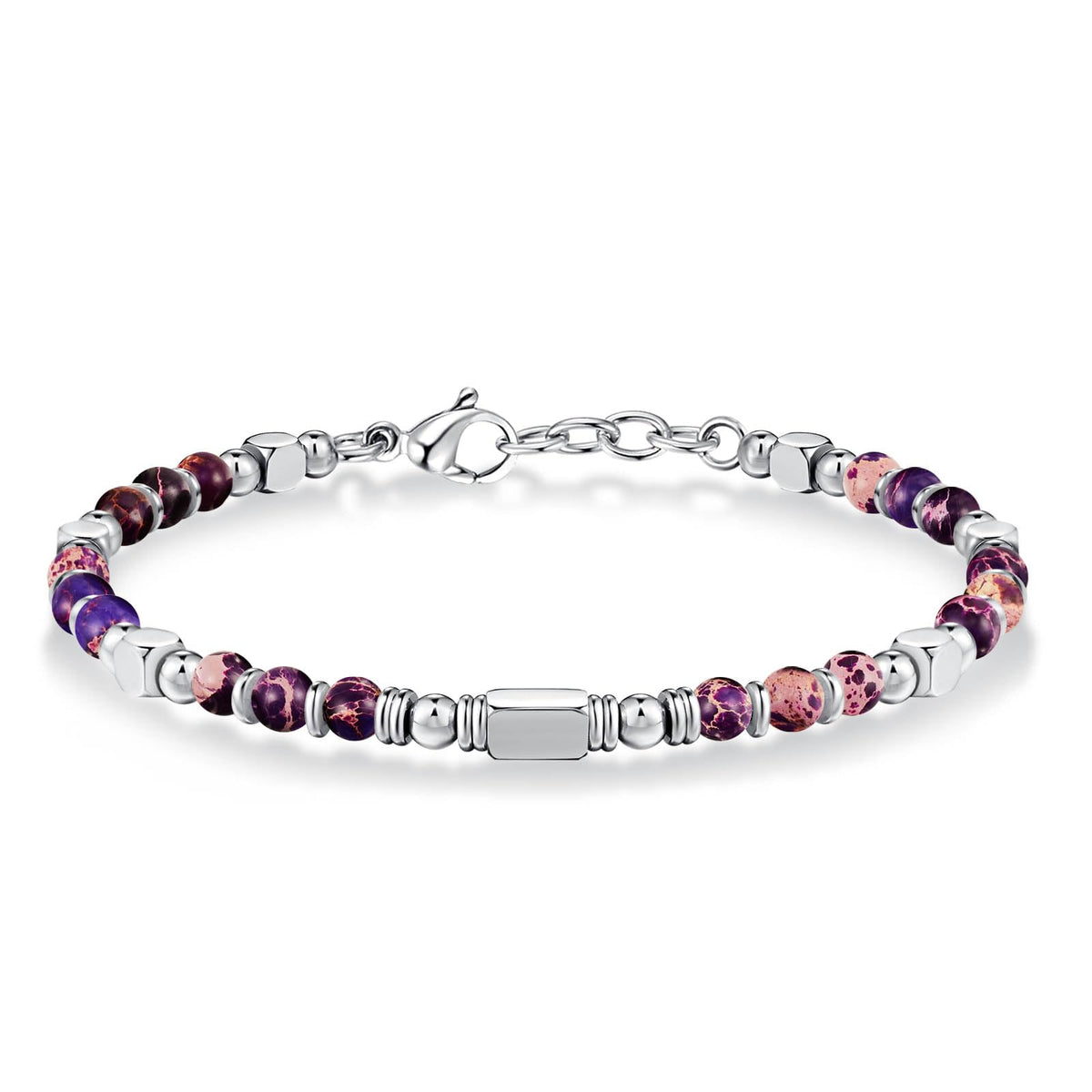 SIUMAL Bracelets for Women, Beaded Bracelets, Silver Bracelets for Women & Gold Bracelets for Women, Boho Bracelets, Trendy Jewelry Gifts for Lover Mom Friends