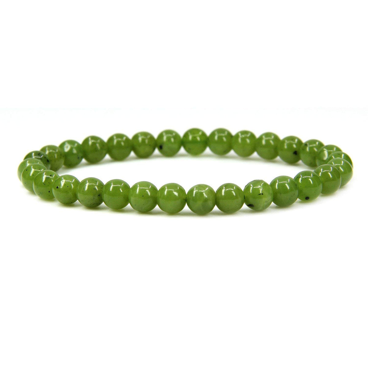 Angelstones Gemstones 6mm Round Beads Healing Crystal Bracelet for women