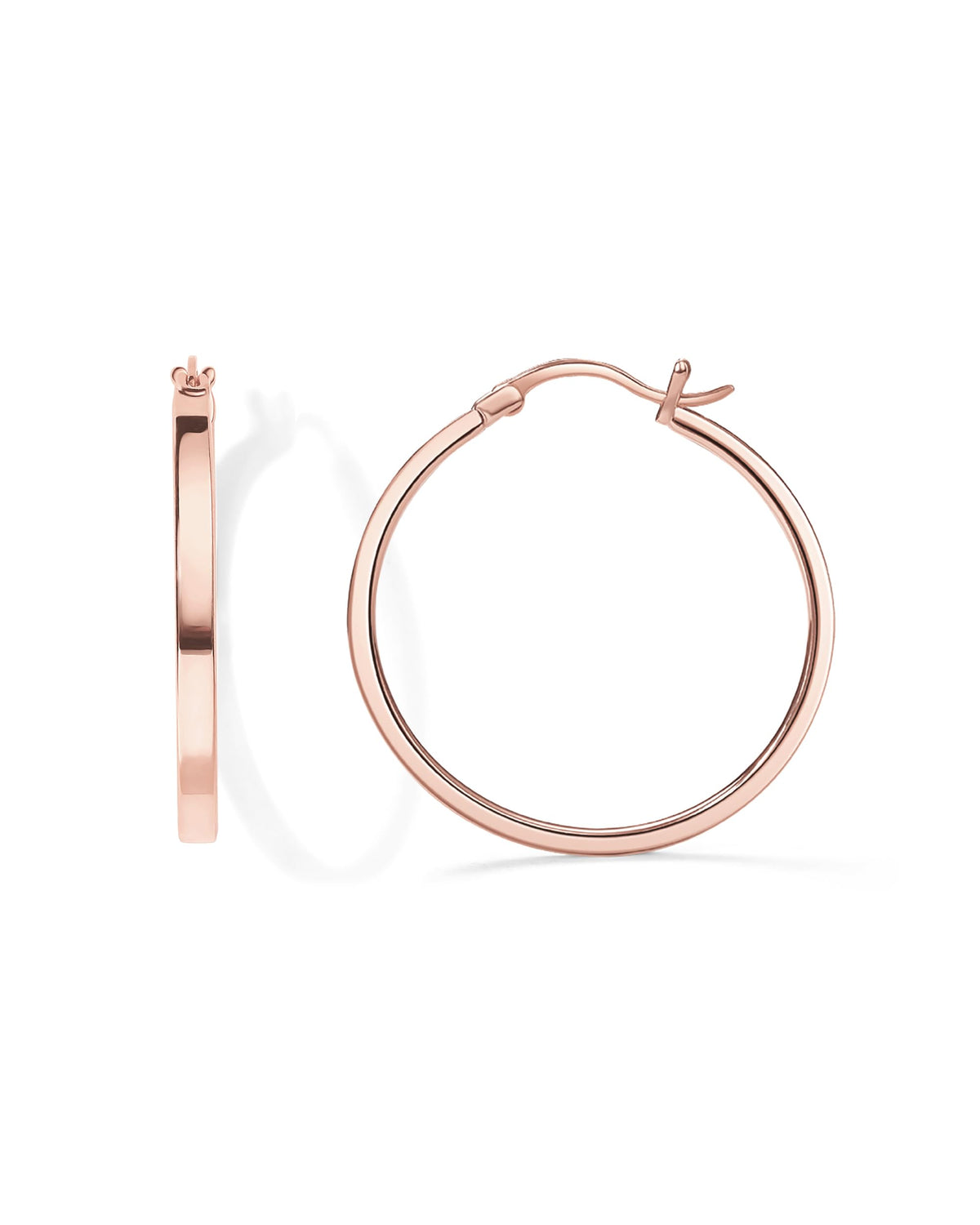 PAVOI Gold Hoop Earrings for Women, 14K Gold Plated Lightweight Hoops