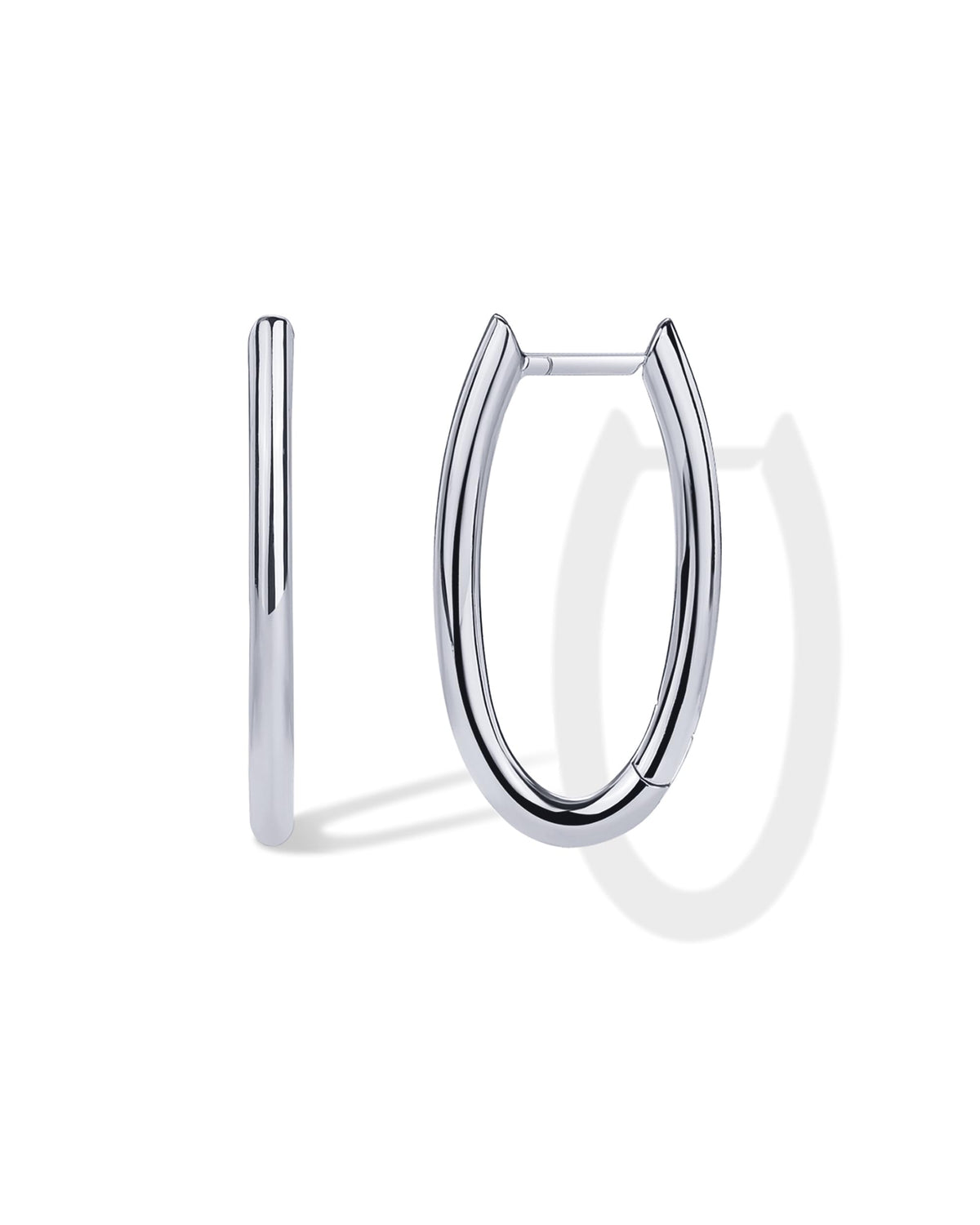 PAVOI 14K Gold Plated Geometric Hoop Earrings for Women, Huggie Hoops