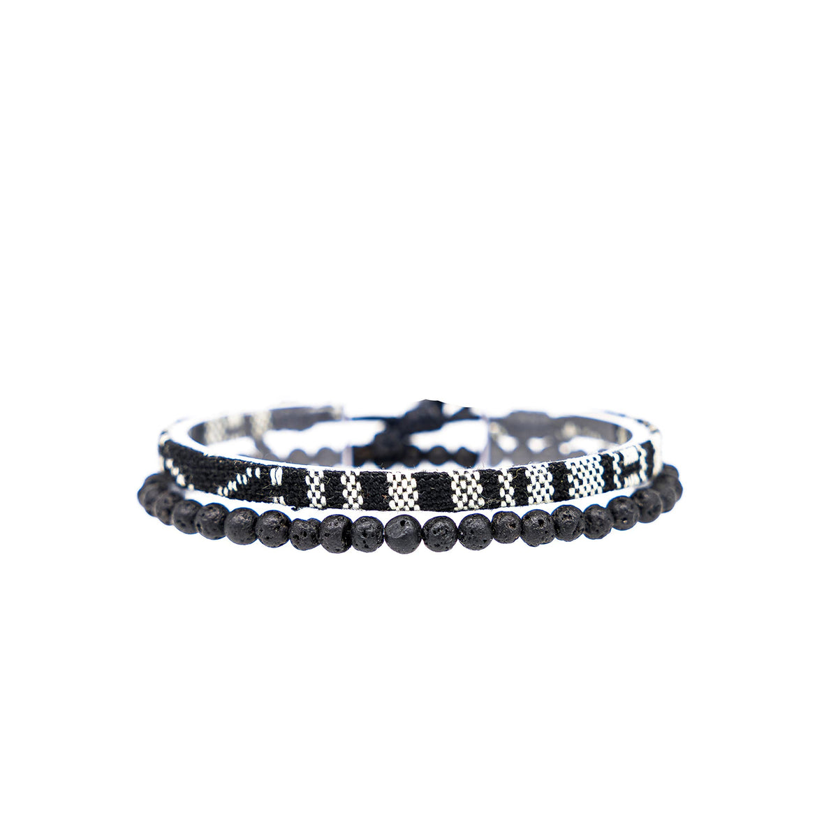 Made by Nami 2 Pcs Boho Surfer Bracelets for Men and Women Waterproof and Adjustable Beach Bracelets for Men and Women Set of 2 Beaded & Braided