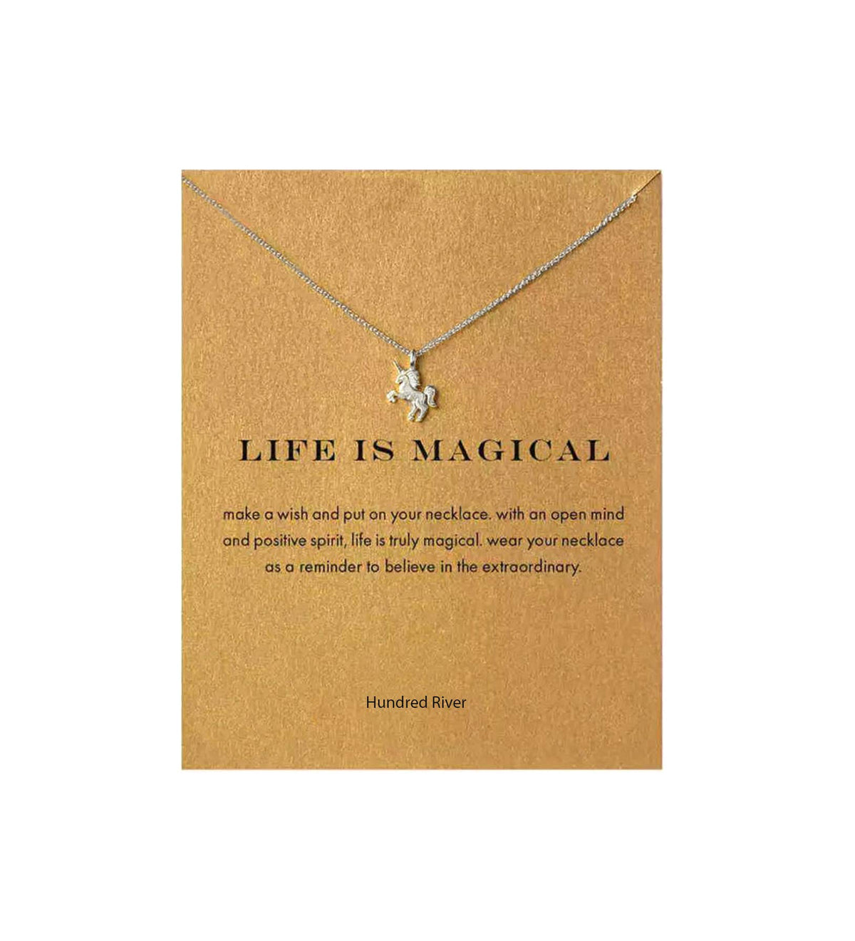 Baydurcan Silvery Necklace for Women Pendant Chain Friendship Necklace Gift