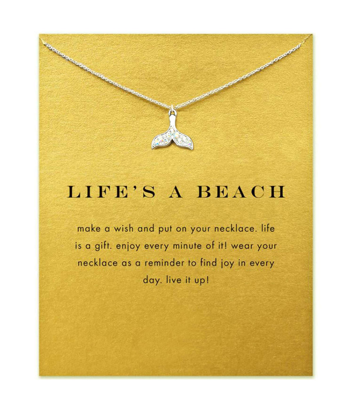 Baydurcan Silvery Necklace for Women Pendant Chain Friendship Necklace Gift