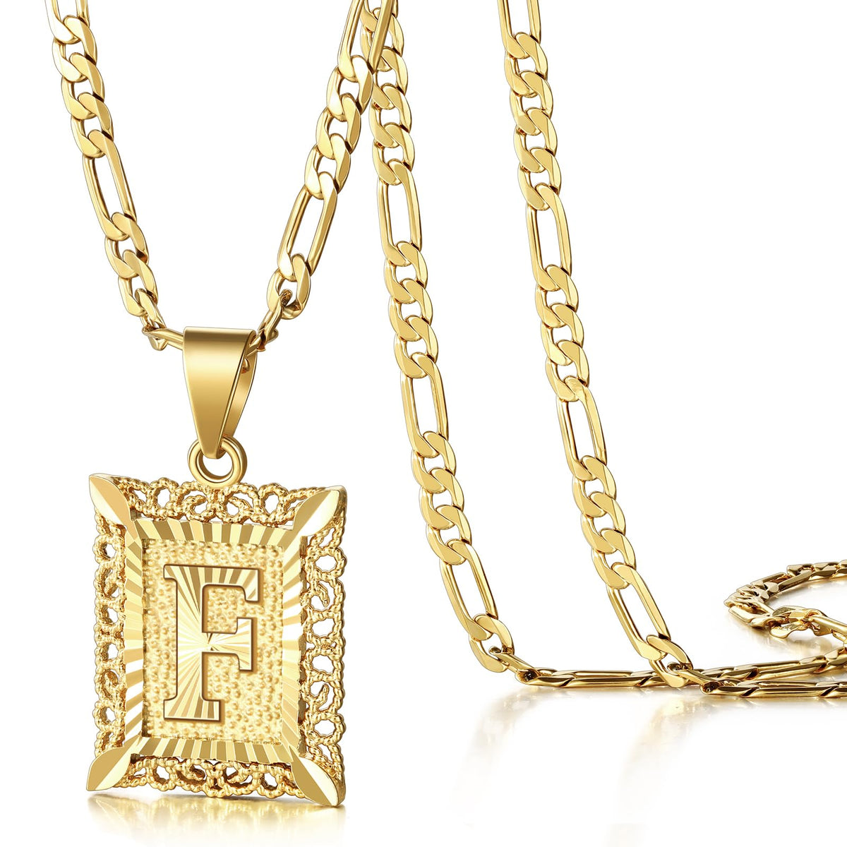 KissYan Initial Necklaces for Women Men